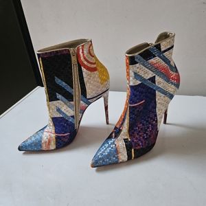 Christian louboutin fiti calf boot